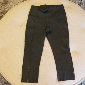 Lululemon fast and free cropped leggings